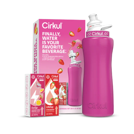 32oz. Hot Pink Stainless Steel Bottle